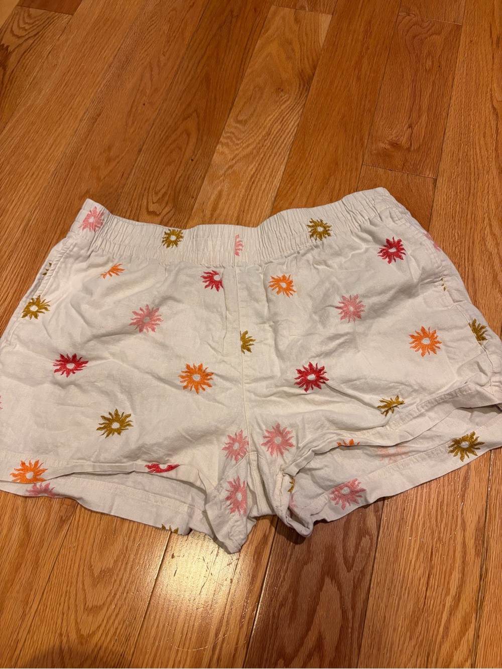 Beige patterned Women’s Shorts